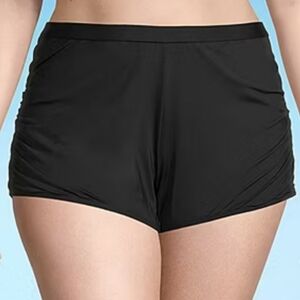 NWT Mynah Hipster Ruched Sides Swim Bottoms Plus Size 22W